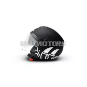 Malossi black JET helmet - size L
