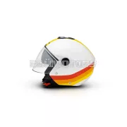 Malossi white JET DAKAR helmet - size M