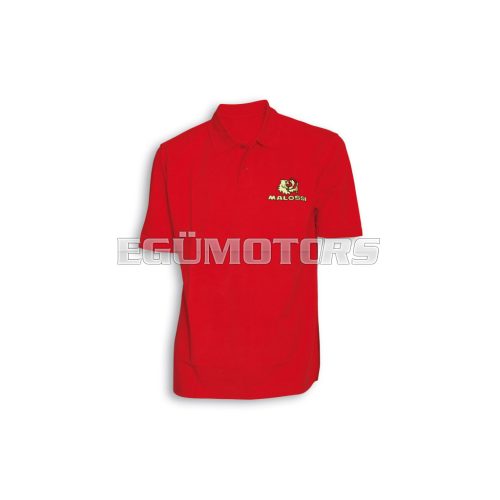 Malossi men's red polo shirt - size XS