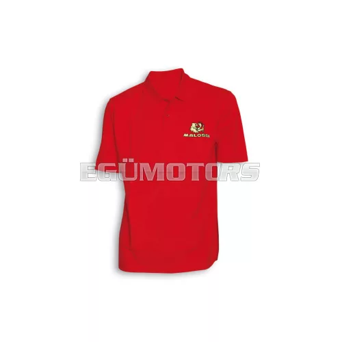 Malossi men's red polo shirt - size XS
