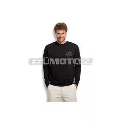 Malossi BLACK SW.SHIRT MALOSSI neck-joint ( M )