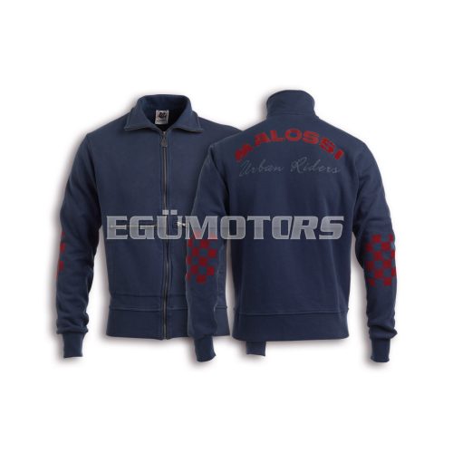 Malossi BLUE SWEATSHIRT MALOSSI griffe - RIDERS ( S )