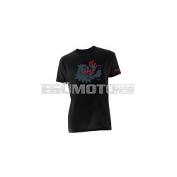Malossi BLACK T-SHIRT MALOSSI - LION ( L )