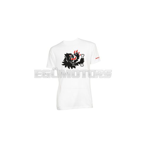 Malossi WHITE T-SHIRT MALOSSI - LION ( L )