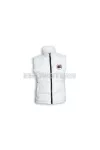 Malossi WHITE PADDED WAISTCOAT MALOSSI- RACERS ( L )
