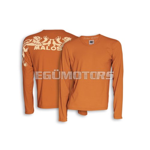 Malossi ORANGE T-SHIRT MALOSSI (LONG sleeve) - START ( L )