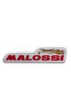 Malossi patch with embroidered edge size 12,5x3,1 cm