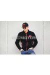 Malossi BLACK SWEATER with MALOSSI RED WRITING ( XL )