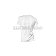 White T-shirt Malossi DAKAR 2025 - size S