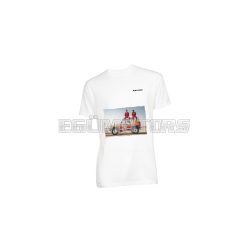White T-shirt Malossi DAKAR 2025 - size L