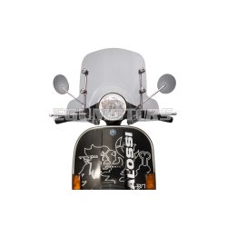 Malossi SPORT SCREEN - LIGHT SMOKE - W 507xH 440 THK 3 mm