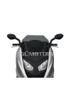 Malossi SPORT SCREEN - DARK SMOKE - W 410xH 400 THK 3 mm