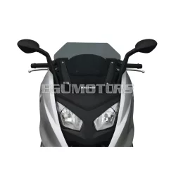 Malossi SPORT SCREEN - DARK SMOKE - W 410xH 400 THK 3 mm