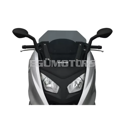 Malossi SPORT SCREEN - DARK SMOKE - W 410xH 400 THK 3 mm