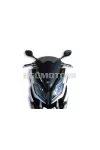 Dark smoke SPORT screen - width 445 x height 530 x thickness 3 mm