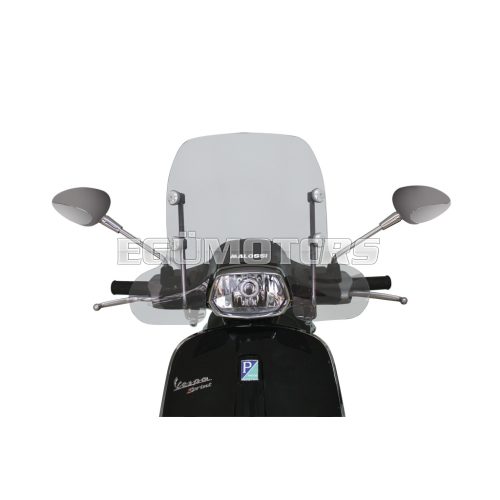 Malossi SPORT SCREEN - LIGHT SMOKE - W 540xH 400 THK 3 mm