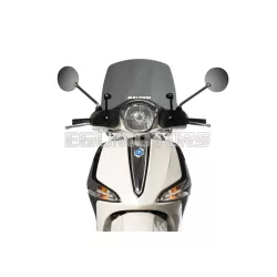 Malossi SPORT SCREEN - DARK SMOKE - W 450xH 340 THK 3 mm