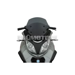 Malossi SPORT SCREEN - DARK SMOKE - W 410xH 440 THK 3 mm
