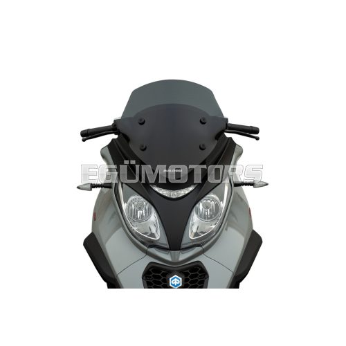 Malossi SPORT SCREEN - DARK SMOKE - W 410xH 440 THK 3 mm