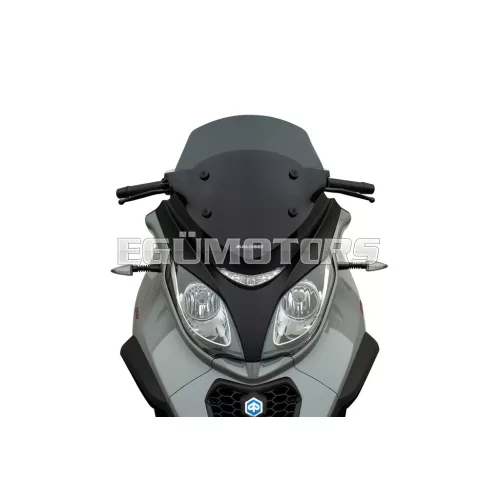 Malossi SPORT SCREEN - DARK SMOKE - W 410xH 440 THK 3 mm