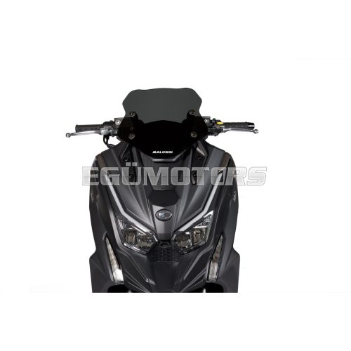 Malossi SPORT SCREEN - DARK SMOKE - W 330xH 290 THK 3 mm