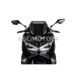 Malossi SPORT SCREEN - DARK SMOKE - W 370xH 360 THK 3 mm