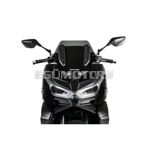 Malossi SPORT SCREEN - DARK SMOKE - W 370xH 360 THK 3 mm
