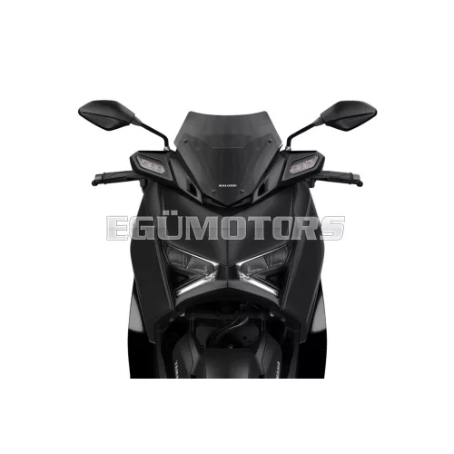 Dark smoke SPORT screen - width 31 x height 33 x thickness 3 mm