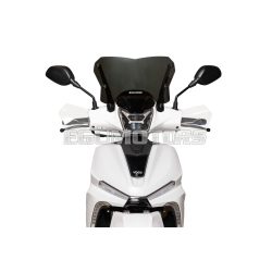   Dark smoke SPORT screen - width 42 x height 24 x thickness 0,3 cm