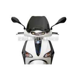   Dark smoke SPORT screen - width 13,8 x height 12,8 x thickness 0,3 cm