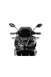 Dark smoke SPORT screen - width 36 x height 40 x thickness 0,3 cm