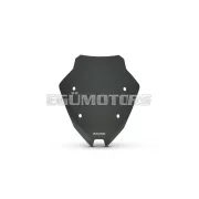 Dark smoke SPORT screen - width 36 x height 40 x thickness 0,3 cm