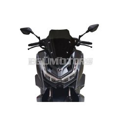   Dark smoked SPORT SCREEN - length 37 x height 40 x thickness 0.3 cm