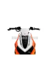 White number plate holder for 300 Dragster
