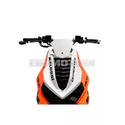 White number plate holder for 300 Dragster
