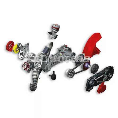 Malossi RC-ONE 94cc Yamaha complete engine - not assembled