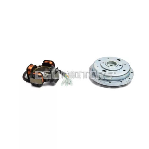 Malossi FLYWHEEL 125x42/STATOR KIT for el. ignition VESPower