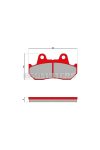 Malossi BRAKE PADS MHR