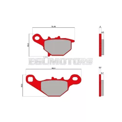 Malossi BRAKE PADS MHR