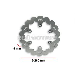   Malossi WHOOP DISC robogó féktárcsa – külső átmérő 260 mm, vastagság 4 mm