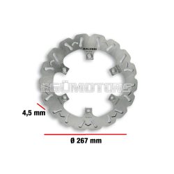   Malossi WHOOP DISC robogó féktárcsa – külső átmérő 267 mm, vastagság 4,5 mm