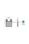 Malossi BRAKE PADS homologated