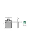 Malossi BRAKE PADS homologated