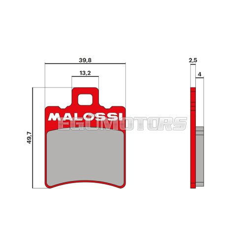 Malossi BRAKE PADS MHR