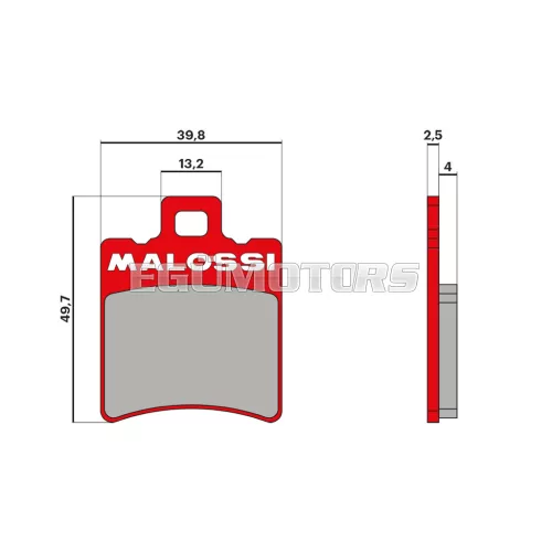 Malossi BRAKE PADS MHR