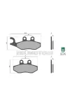 Malossi BRAKE PADS homologated