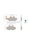Malossi BRAKE PADS MHR SYNT homologated