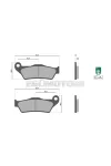 Malossi BRAKE PADS homologated