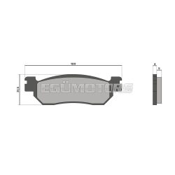 Malossi BRAKE PADS