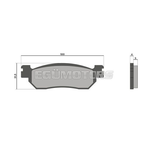Malossi BRAKE PADS